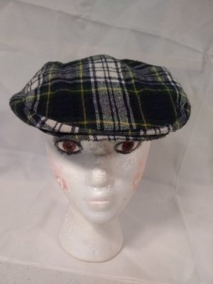 Blue, green, and white Flat Hats-FLT HT 4001-Size 22