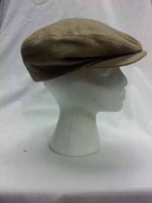 Tan Flat Hats-FLT HT 6001-Size 22.5