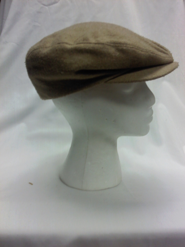 Tan Flat Hats-FLT HT 6001-Size 22.5