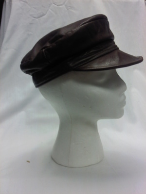 Brown Flat Hats-FLT HT 6004-Size 21