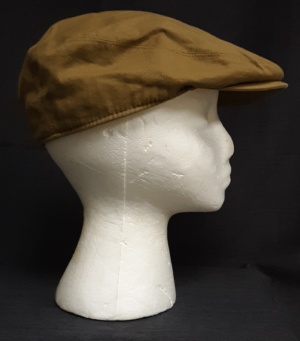 Tan Flat Hats-FLT HT 6008-Size 23