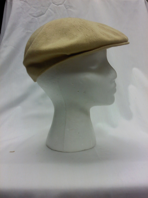 Cream Flat Hats-FLT HT 8009-Size 22