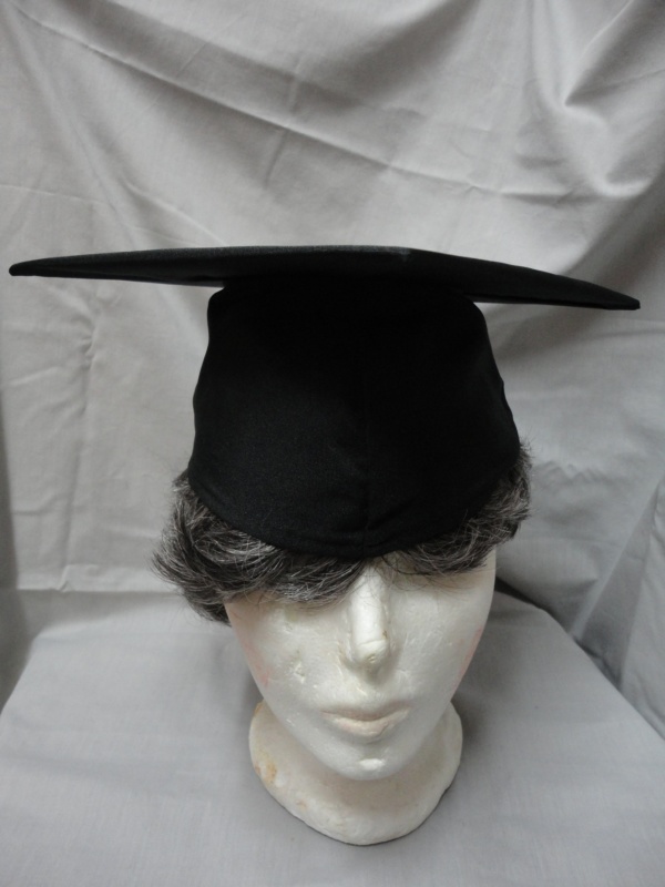 Black Graduation Hats-GRAD HT 1006-Size 22