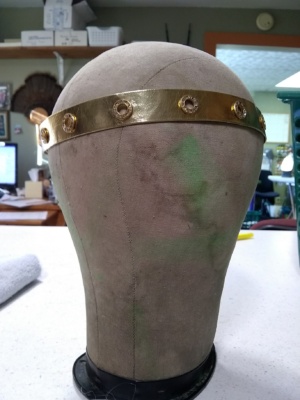 Gold Headband Hats-HDBND 5000-Size N/A