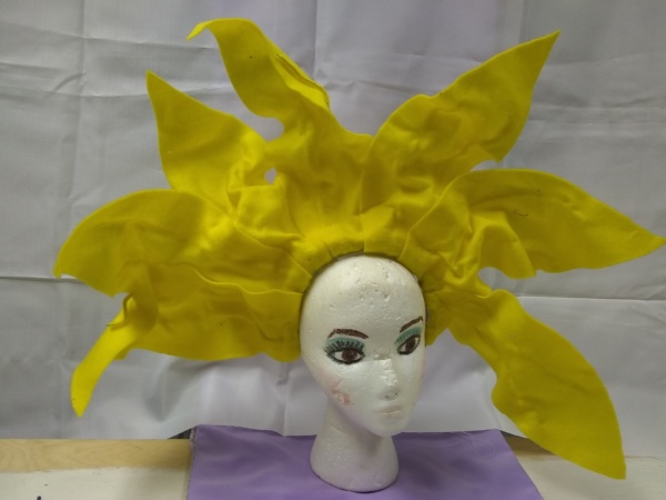 Yellow Headband Hats-HDBND 5002-Size N/A