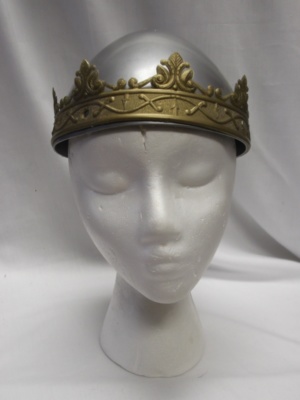 Silver and gold Helmet Hats-HLMT HT 2000-Size One Size Fits All