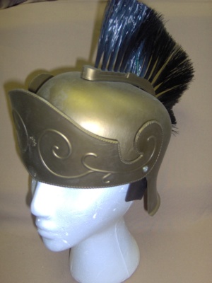 Gold and black Helmet Hats-HLMT HT 5005-Size One Size Fits All
