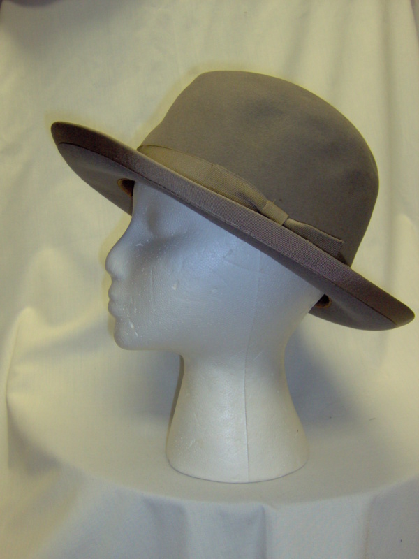 Grey Homburg Hats-HMG HT 2000-Size 22