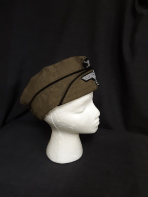 Brown Military Hats-MLTY HT 6002-Size 22