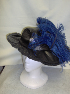 Black Medieval Hats-MN ME HT 1004-Size 24