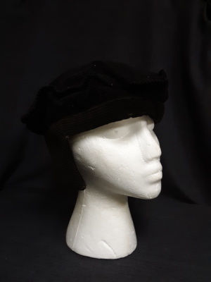 Black Medieval Hats-MN ME HT 1005-Size 24