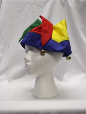 Blue, green, and yellow Medieval Hats-MN ME HT 4008-Size 21