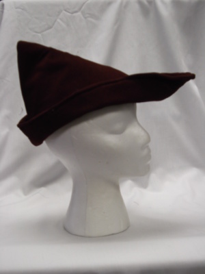 Brown Medieval Hats-MN ME HT 6000-Size 24