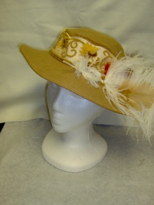 Tan Medieval Hats-MN ME HT 6010-Size 24