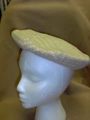 Tan and cream Medieval Hats-MN ME HT 8009-Size 20