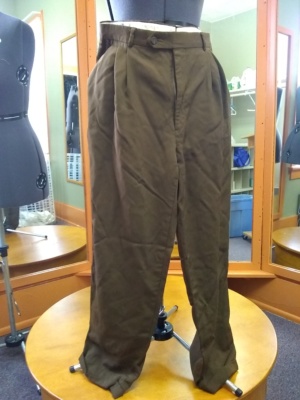 Brown Dress Pants-MN PT 6216-Waist 34