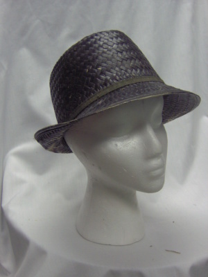 Black Straw Hats-MN STR HT 5012-Size 21.5