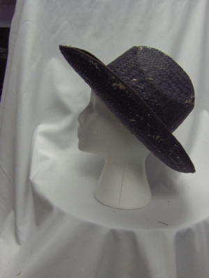 Black Straw Hats-MN STR HT 5024-Size 22