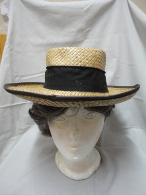 Tan Straw Hats-MN STR HT 5050-Size 22.5