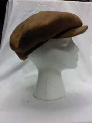 Brown Newsboy Hats-NWSBY HT 6001-Size 23
