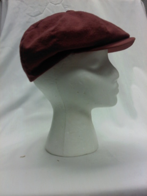 Red Newsboy Hats-NWSBY HT 7000-Size 22