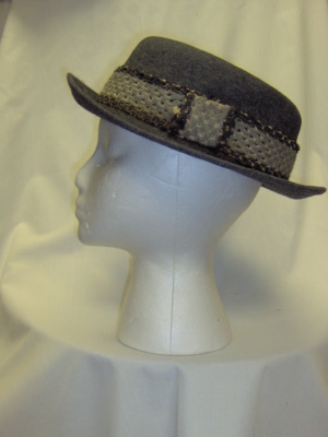 Grey Porkpie Hats-PPI HT 2000-Size 21