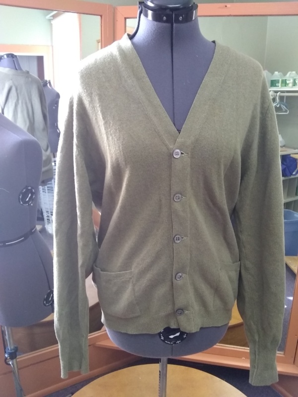 Brown Cardigan Sweater-SWTR CRD 6403
