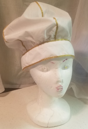 white, gold Specialty Hats-Sp Ht 8104-BB'20-Size One Size Fits All
