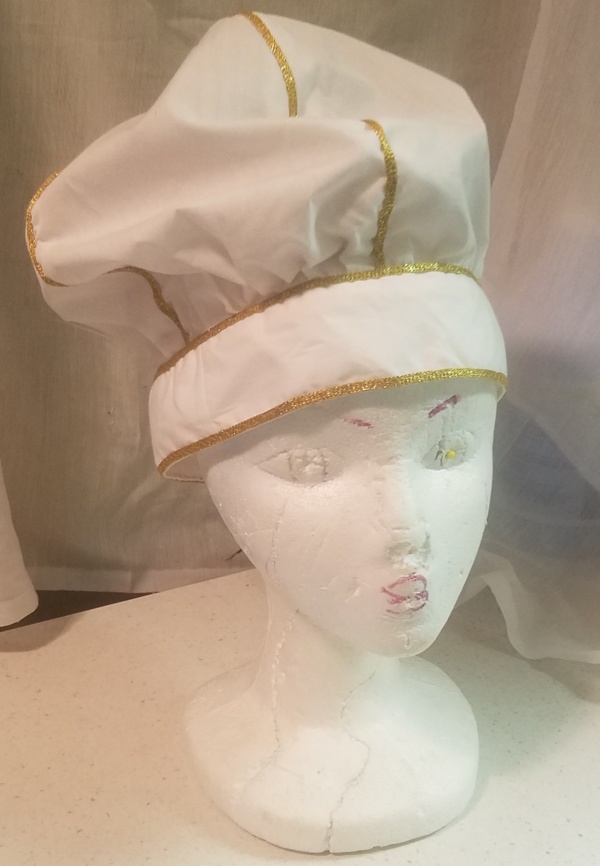 white, gold Specialty Hats-Sp Ht 8106-BB'20-Size One Size Fits All