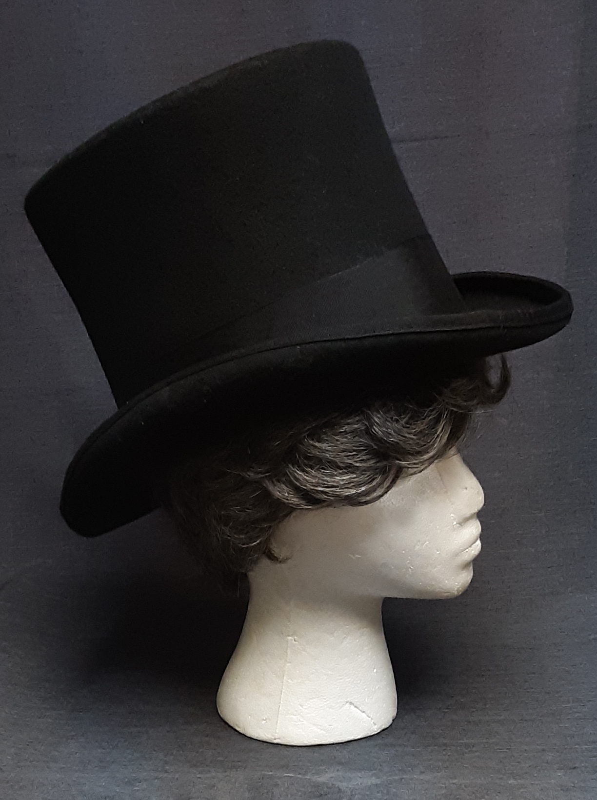 Black Top Hats Standard TP ST HT 1003 CC 18 Size 23.5