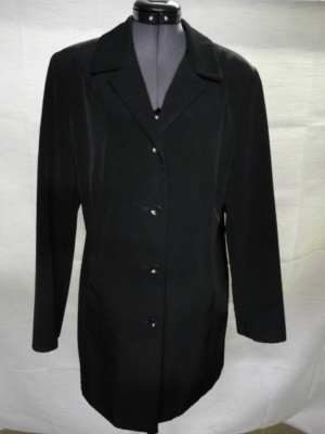 Black Women's Coat-WM CT 1200-Chest 40