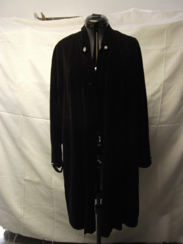 Black Women's Coat-WM CT 1201-Chest 40