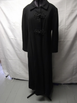 Black Women's Coat-WM CT 1202-Chest 40