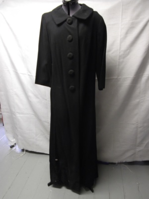 Black Women's Coat-WM CT 1300-Chest 42