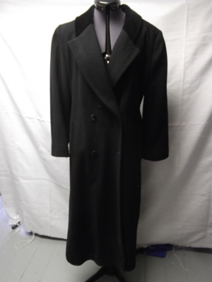 Black Women's Coat-WM CT 1501-Chest 46