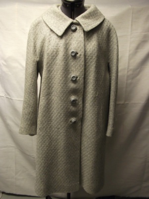 Grey Women's Coat-WM CT 2300-Chest 42