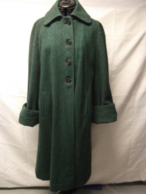 Green Women's Coat-WM CT 3326-Chest 42