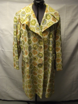 Green Blue Orange Yellow Purple Women's Coat-WM CT 3425-Chest 44