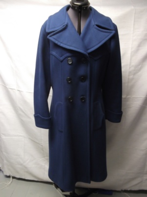 Blue Women's Coat-WM CT 4200-Chest 40