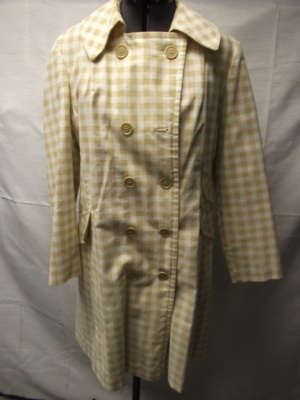 Tan Women's Coat-WM CT 6275-Chest 40