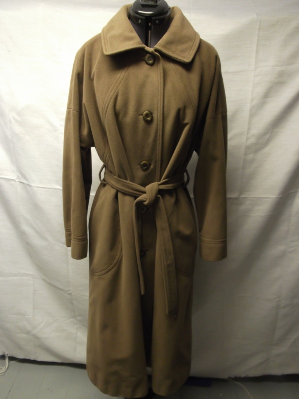 Brown Women's Coat-WM CT 6401-Chest 44