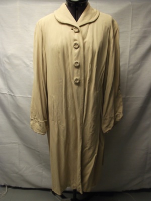 Tan Women's Coat-WM CT 6404-Chest 44