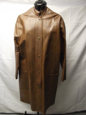 Brown Women's Coat-WM CT 6405-Chest 44
