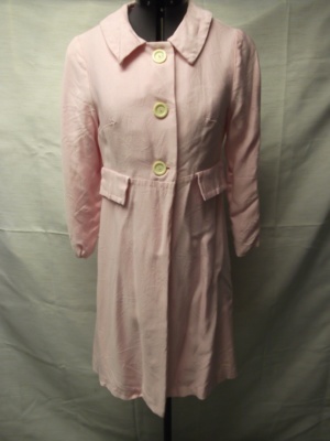 Pink Women's Coat-WM CT 7200-Chest 34