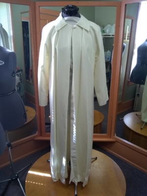 White Women's Coat-WM CT 8501-Chest 40