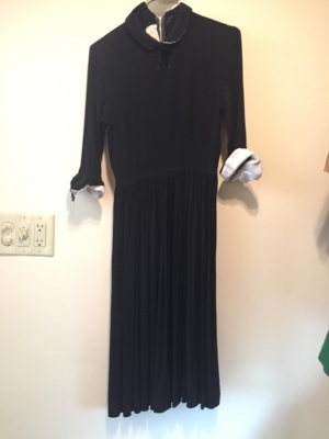 Black white Modern Dress-WM DR 1201-Chest 35