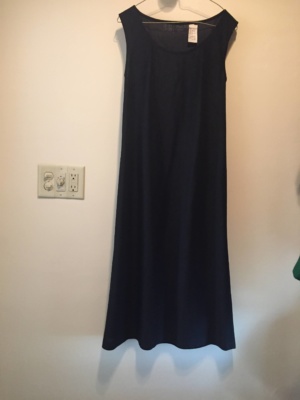 Black Modern Dress-WM DR 1405-Chest 38