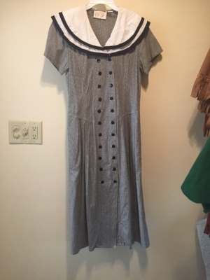 Black white Modern Dress-WM DR 1477-Chest 38