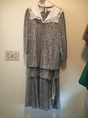 Black white Modern Dress-WM DR 1525-Chest 40
