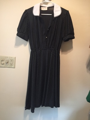 Black white Modern Dress-WM DR 1625-Chest 42